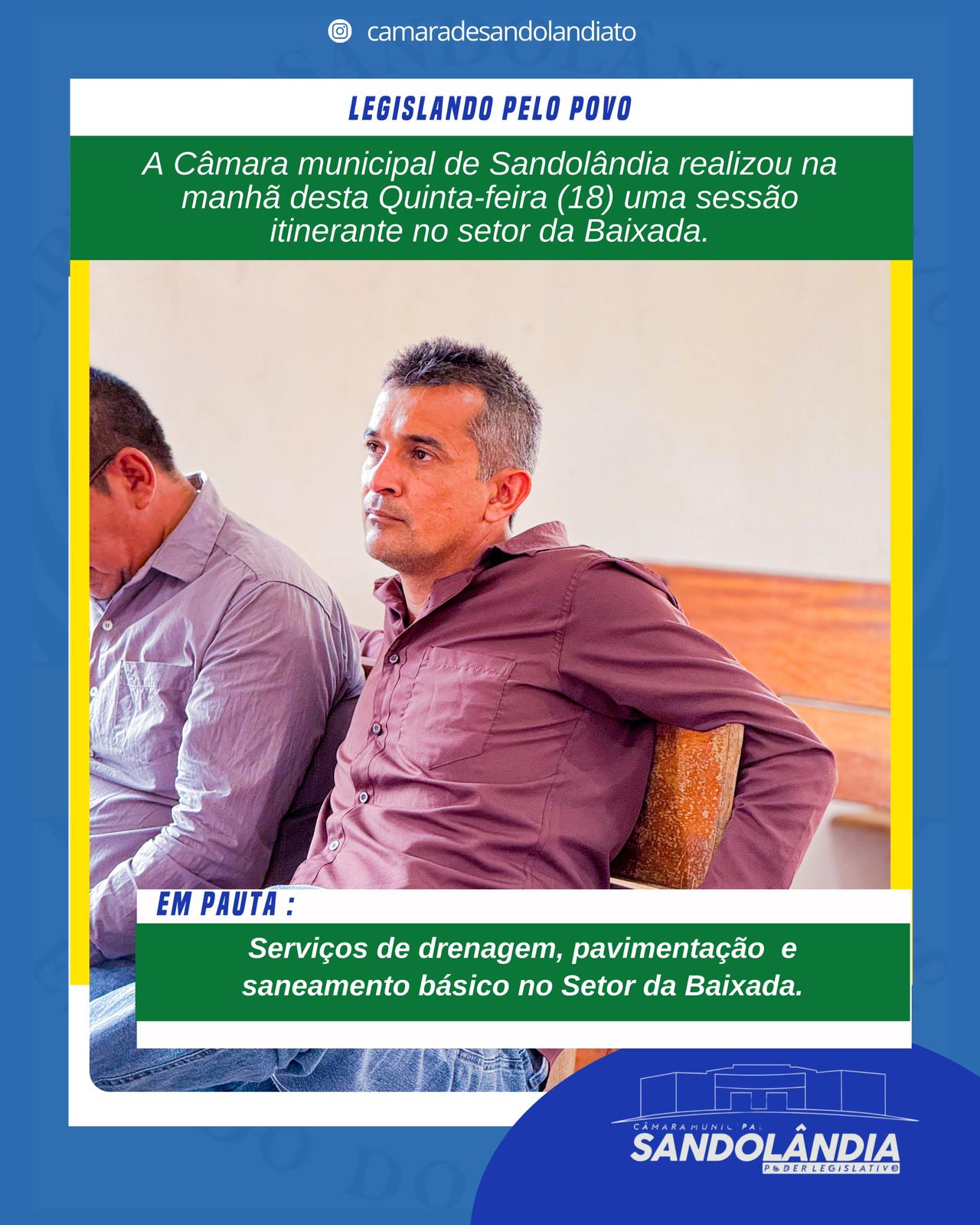 Sessão Itinerante no Setor da Baixada (1)