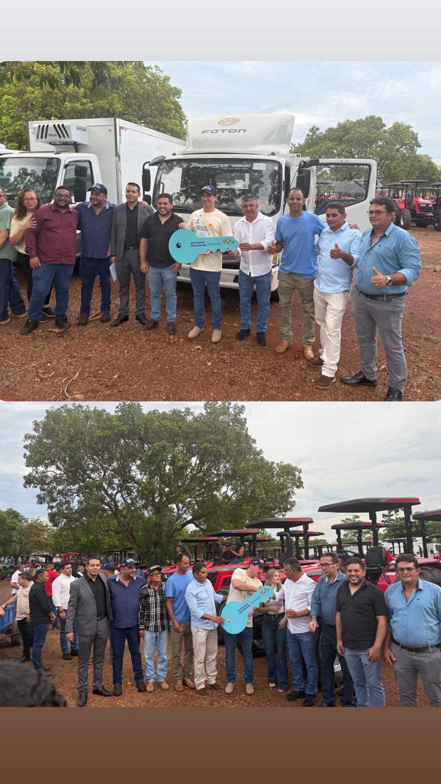 Associação Tapirassu e Município de Sandolândia Recebem Equipamentos Importantes