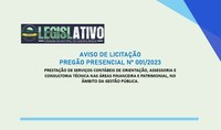 Aviso de Licitação